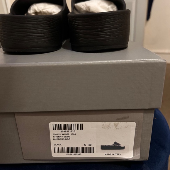 Balenciaga chunky slide black size 40 - Picture 4 of 6